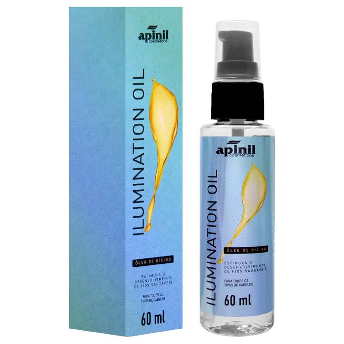 Ilumination Oil Estimulante Capilar 60ml Apinil