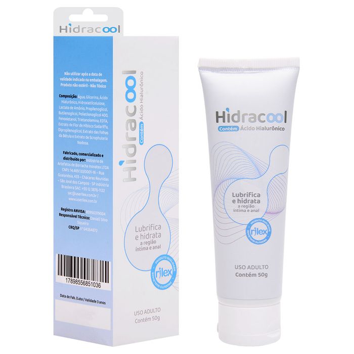 Hidracool Lubrificante Anal 50g Rilex