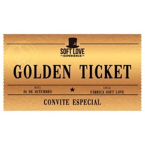 Ingresso Golden Ticket Soft Love Experience 2024