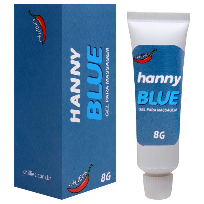 Hanny Blue Gel Dessensibilizante Anal 8g Chillies