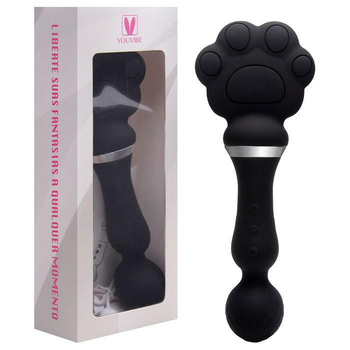 Palmatória Gatinho Vibro E Choque Youvibe Vipmix