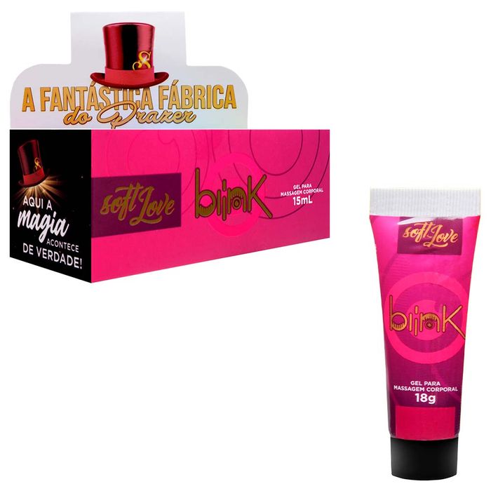 Blink Gel Conforto Anal Piscadinha 15ml Soft Love