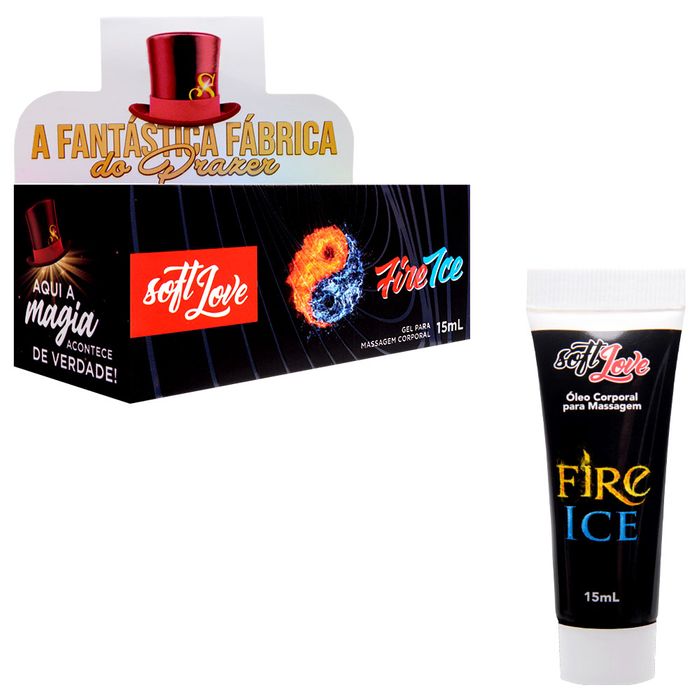 Fire Ice Gel Excitante Bifásico 15ml Soft Love