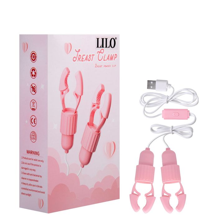 Prendedores Mamilos Cápsula Vibro Usb Youvibe Vipmix