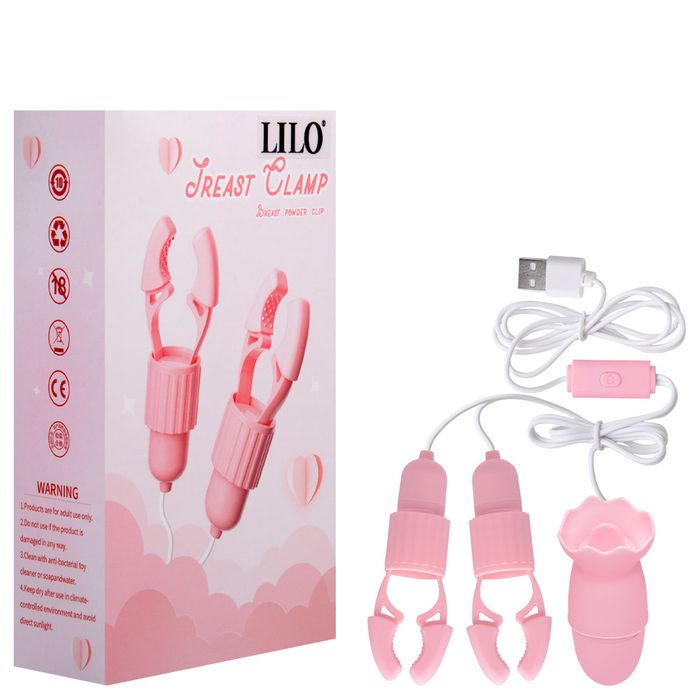 Prendedores Mamilos Vibrador Usb Youvibe Vipmix