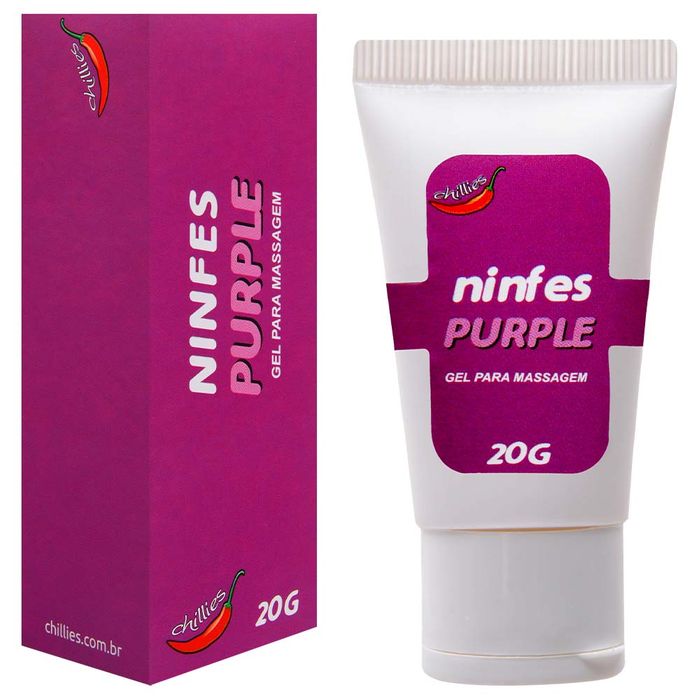 Ninfes Purple Gel Adstringente Feminino 20g Chillies