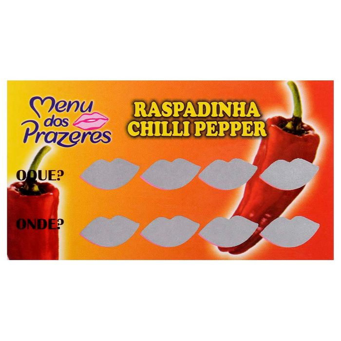 Raspadinha Chilli Pepper Menu Dos Prazeres