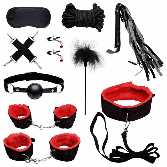 Kit Sado Bondage Black Wolf Sexy Import