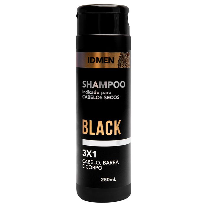 Shampoo 3x1 Macho Black 250ml Idmen