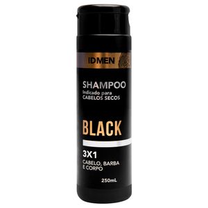 Shampoo 3x1 Macho Black 250ml Idmen