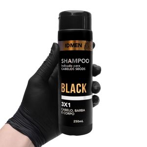 Shampoo 3x1 Macho Black 250ml Idmen