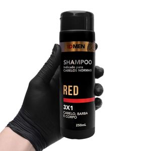 Shampoo 3x1 Macho Red 250ml Idmen