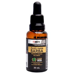 óleo Para Barba Macho Large Beer 30ml Idmen