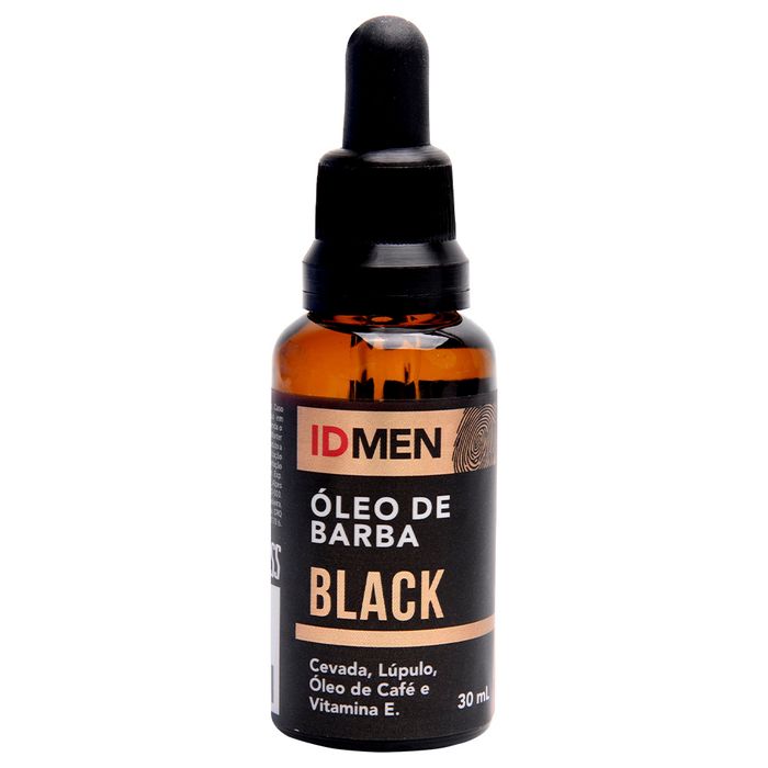 óleo Para Barba Macho Black 30ml Idmen