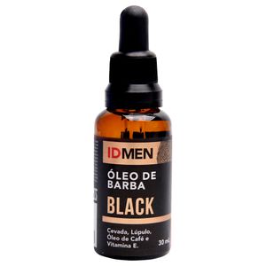 óleo Para Barba Macho Black 30ml Idmen