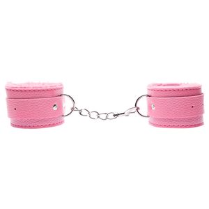 Algema Com Corrente E Fivelas Rosa Sexy Import