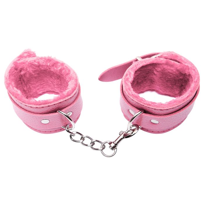 Algema Com Corrente E Fivelas Rosa Sexy Import