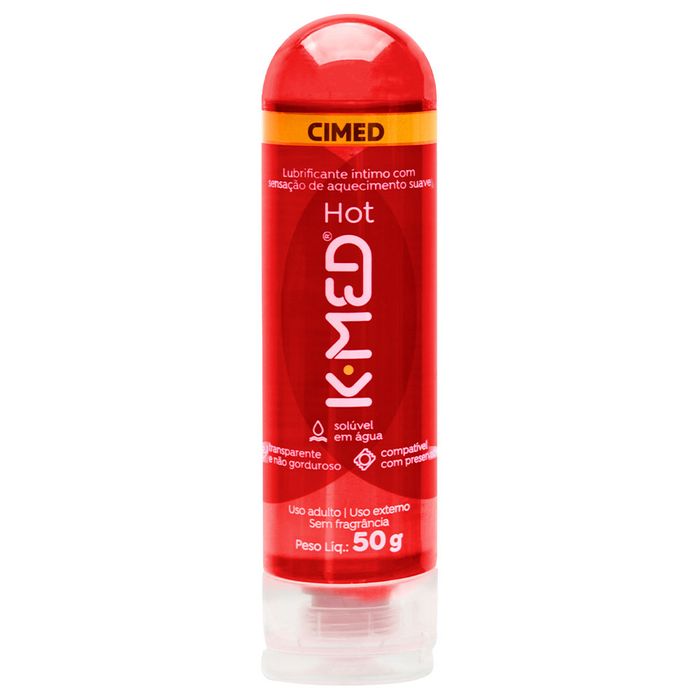 K-med Hot Lubrificante íntimo 50g Cimed