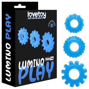 Kit Anéis Penianos Luminosos Ring Lovetoy Vipmix