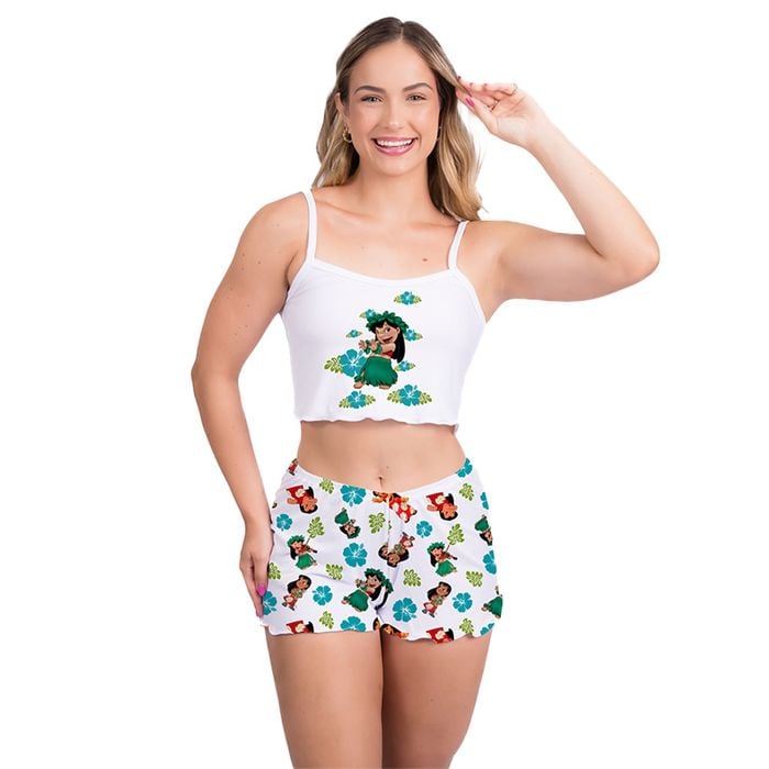 Pijama Virgínia Lilo 2 Gota De Sonho