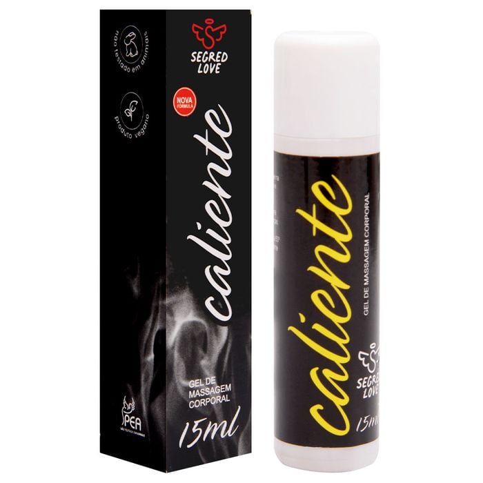 Caliente Gel Excitante Feminino 15ml Segred Love