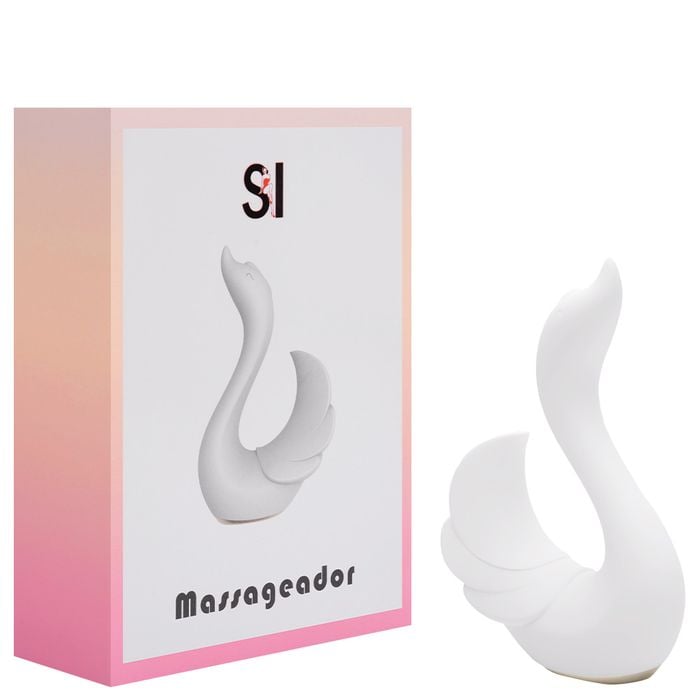 Vibrador Com Pulsação Formato Cisne Sexy Import