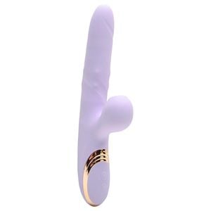 Vibrador Ponto G E Clitóris Vai Vem Anel Sexy Import