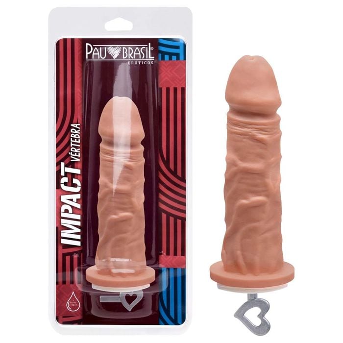 Prótese Maciça Vertebrada 16,5 X 3,6cm Pau Brasil