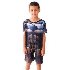 Pijama Infantil Fantasia Batman Gota De Sonho