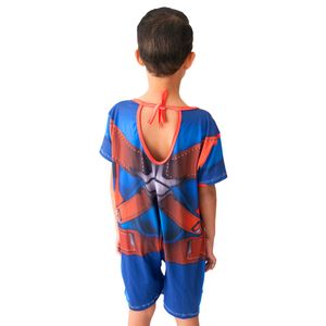 Pijama Infantil Fantasia Capitão América Gota De Sonho