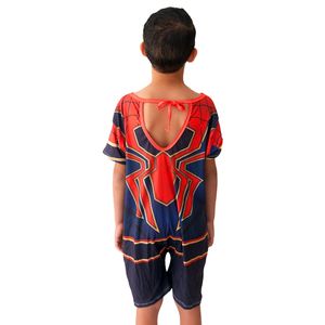 Pijama Infantil Fantasia Homem Aranha Gota De Sonho