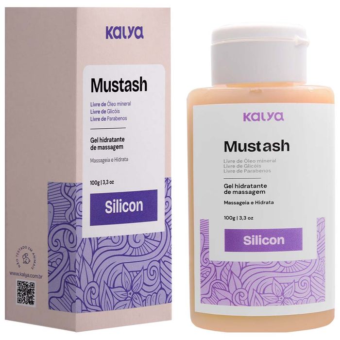 Mustash Silicon Lubrificante Siliconado 100ml Kalya