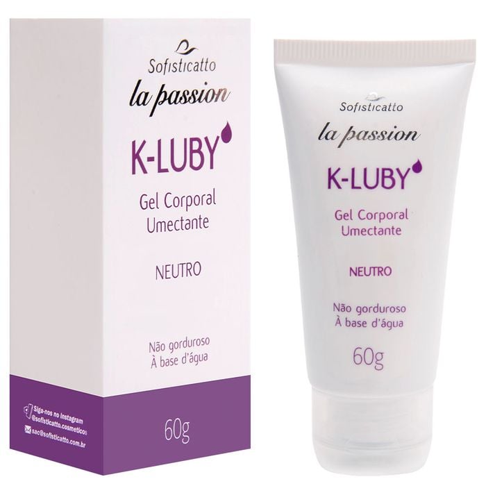 K-luby Gel Umectante Lubrificante 60g Sofisticatto