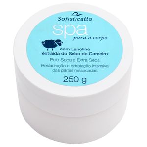 Spa Para O Corpo Sebo De Carneiro 250g Sofisticatto