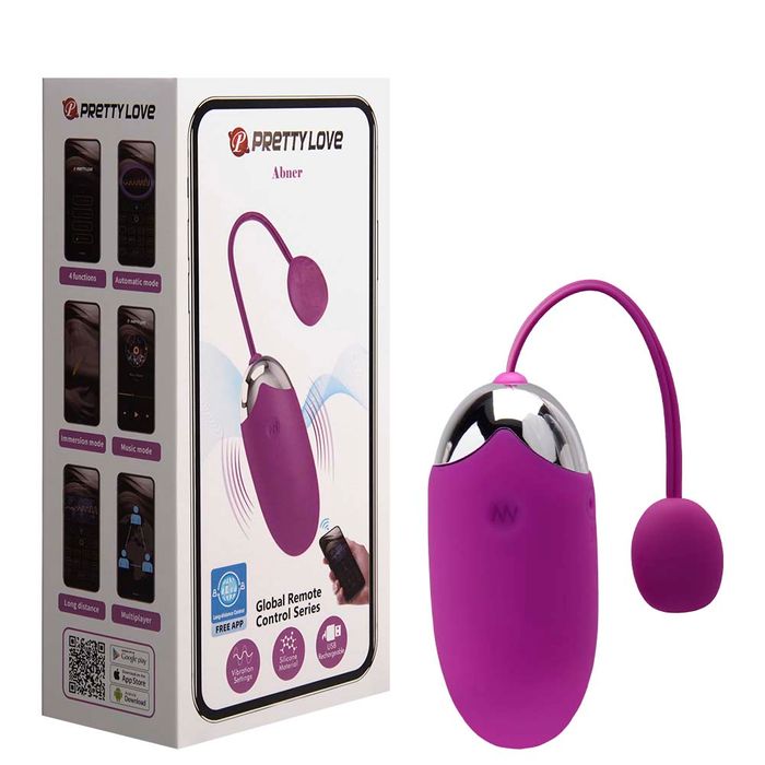 Bullet Vibrador Abner Com App Pretty Love Sexy Import