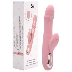 Vibrador Ponto G Pulsação Vai Vem Anel Sexy Import