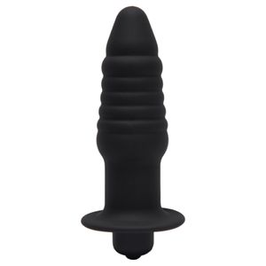 Plug Anal Vibrador Bateria Lr44 11 X 3cm Sexy Import