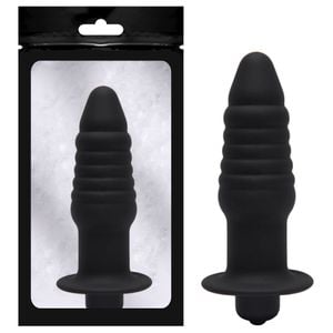 Plug Anal Vibrador Bateria Lr44 11 X 3cm Sexy Import