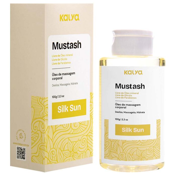 Mustash Silk Sun óleo Hot Deslizante 100ml Kalya