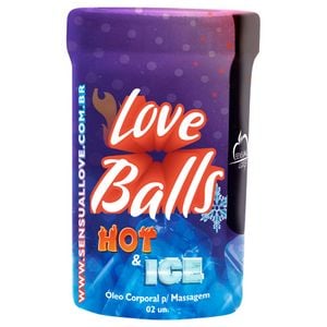 Love Balls Bolinha Hot Ice 02 Unidades Sensual Love