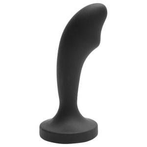 Plug Anal Curvado Pedra Silicone Tamanho P Vipmix