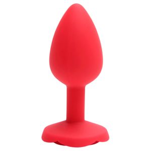 Plug Anal Silicone Base De Flor Tamanho P Vipmix