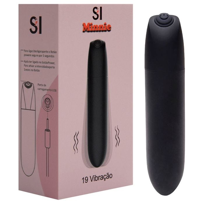 Cápsula Vibratória Recarregável 19 Modos Sexy Import