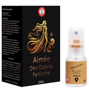 Aimée Deo Colônia Feminina Pheromonas 20ml Pleasure Line