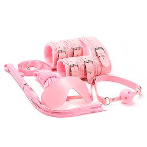 Kit Sado Erótico Bandage 3 Rosa Sexy Import