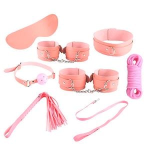 Kit Erótico 7 Itens Sado Rosa Sexy Import