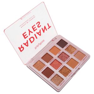 Paleta De Sombras Radiant Eyes 15,72g Ruby Rose