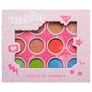 Paleta De Sombras 12 Cores Hb1085 Melu Ruby Rose