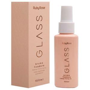 Bruma Fixadora Spray Linha Glass 100ml Ruby Rose