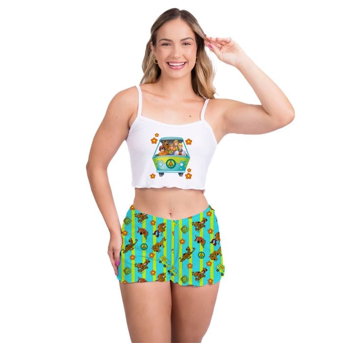 Pijama Virgínia Scooby-doo Gota De Sonho